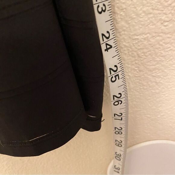 Athleta High Neck Chi Double Stripe Tank Top black running too-S - Picture 6 of 9